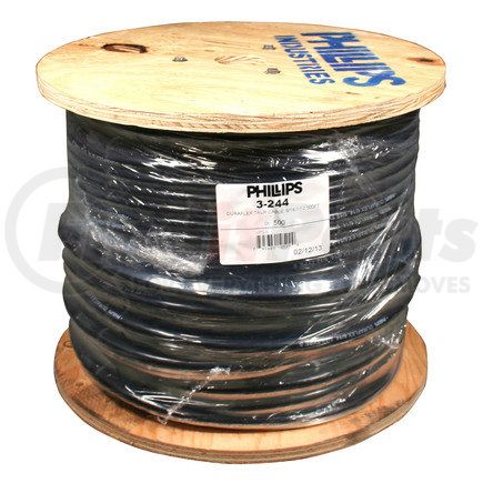 Phillips Industries 3-241 Trailer Cable - DURAFLEX™, 7 Conductor, 1/12, 6/14 ga. .500 O.D., 50 ft., Spool