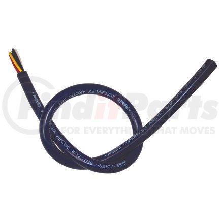 Phillips Industries 3-632 Trailer Cable - ARCTIC SUPERFLEX™, 7 Conductor, 1/10, 6/12 ga. .640 O.D., 100 ft., Spool, Stranding: 12ga. 65 x 30, 10ga. 105 x 30