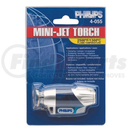 Phillips Industries 4-054 Mini-Jet Torch - blister pack