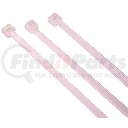 Phillips Industries 8-33117 Light and Medium Duty Nylon Ties - 100 pcs., Natural, 11", 50 lbs., 0.276"