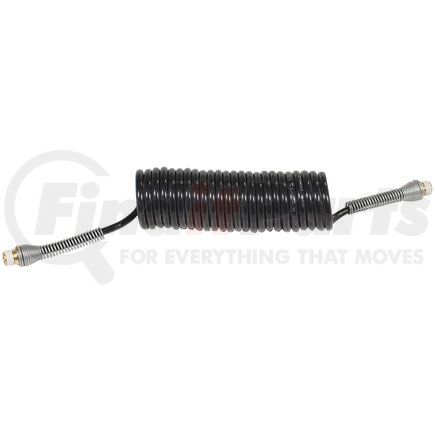 Phillips Industries 11-302 Sliding Fifth Wheel Coiled Air - 60" extension with 1/4" quick connect swivel and coil protector