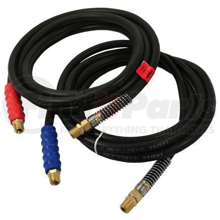 Phillips Industries 11-8112 Air Line - Straight, Rubber, Black, 12 ft., Red and Blue Grip Set