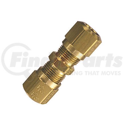 Phillips Industries 12-8504 Brass Fitting - Compression, Full Union, 1/4", 10 pcs