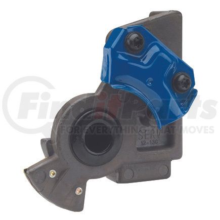 Phillips Industries 12-13623 Anodized Gladhand - Service trailer mount, blue, bottom port, anodized, 3/8" female pipe thread