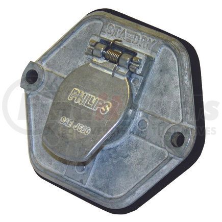 Phillips Industries 15-762 7-Way Extended Barrel - With 20 amp circuit breakers, split pin