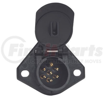 Phillips Industries 16-725 Socket - 7 Pin, Bullet Terminal, Split Pin, 3 Hole Mount