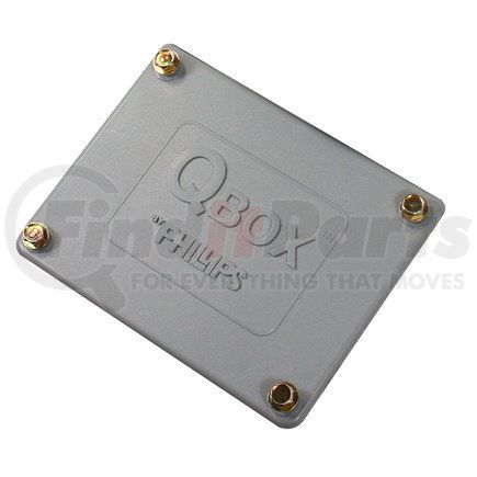 Phillips Industries 16-850 QBOX™ Replacement Lid Repair Kit - Lid, (4) Bolts, and Gasket Seal