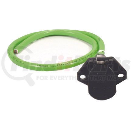 Phillips Industries 16-7401 QCS® Harness - Straight back, 48'' blunt-cut cable, includes socket