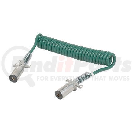 Phillips Industries 23-4325 Cable Assembly - Liftgate, Single Pole, Coiled, 12 Ft., 1/4 ga., with Zinc Die-Cast Plugs