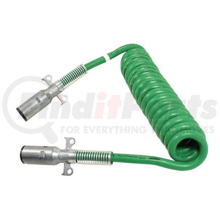 Phillips Industries 30-4321 ABS CABLE GREEN - ABS PERMACOIL™ - 12', with zinc die-cast plugs