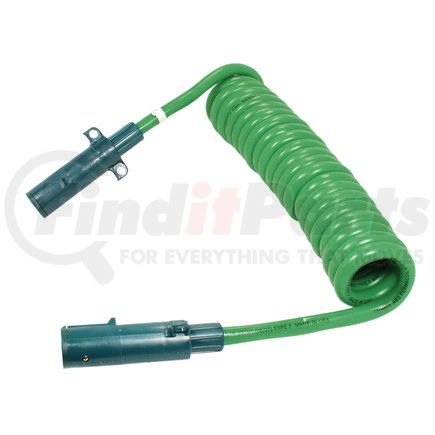 Phillips Industries 30-4954 Cable Assembly - ABS PERMACOIL™, Coiled, 20 Ft., 4/12, 2/10 & 1/8 ga., with QCP™ (Quick-Change Plugs)