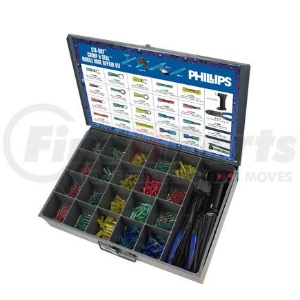 Phillips Industries 80-1000 STA-DRY® CRIMP & SEAL™ Mobile Wire Repair Kit - 507 pcs.