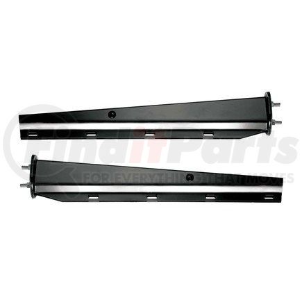 Roadmaster 646B-SL <LI>Black spring-loaded mud flap hanger, taper style, straight (one pair)<LI>2.5