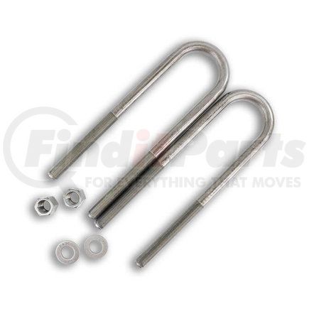 Euclid E-UB5161-14 U-Bolt Assembly - Round Bend, 7/8 -14 Thd. x 3 W x 14 L