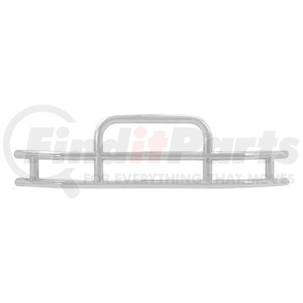 Retrac Mirror 205504 Tuff Guard 14 ga. High Polish Stainless Steel Truck Grill Bumper Guard w/ 25° Bend, 3” Tubular Construction