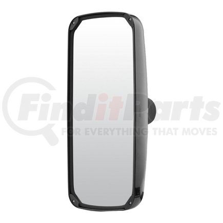 Retrac Mirror 610872 8in. X 17in. Mir Head, Blk Plastic, Clamp Mounted