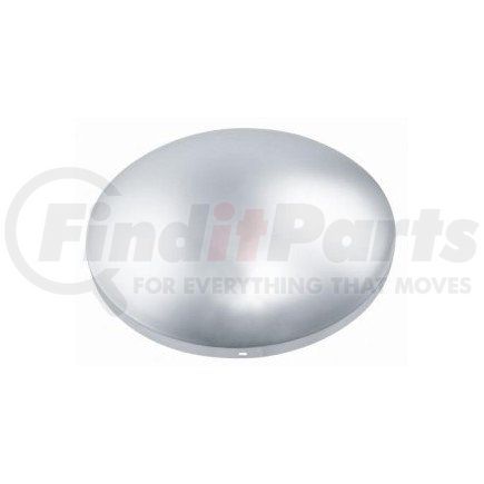 Roadmaster 200 <LI>Chrome front hub cap with no notches, for steel wheels<LI>8-23/32"