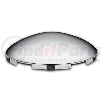 Roadmaster 204 Front Hub Cap - Chrome, w/ 5 Notch Cutout (3/8" Lip)