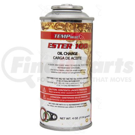 Four Seasons 59026 4 oz Charge Ester 100 Oil