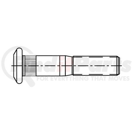 ConMet 103533 STUD WHEEL METRIC    M22 X 1.5MM X 4.75"