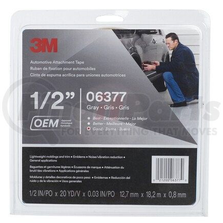 3M 06377 ATTACHMENT TAPE 12IN