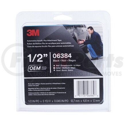 3M 06384 ATTACHMENT TAPE GREY-EACH