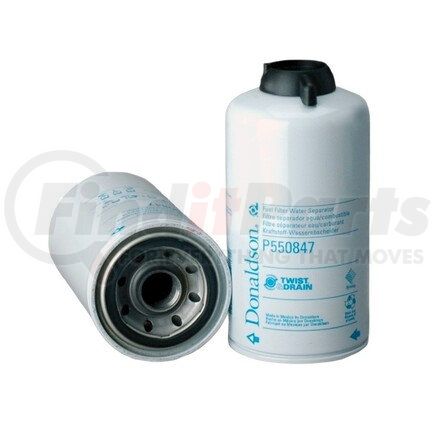 Donaldson P550847 Twist&Drain™ Fuel Filter, Water Separator Spin-On