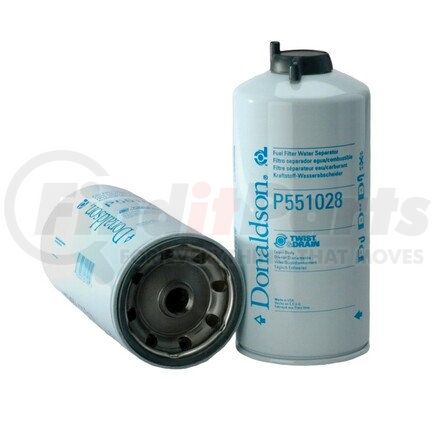 Donaldson P551028 Twist&Drain™ Fuel Filter, Water Separator Spin-On