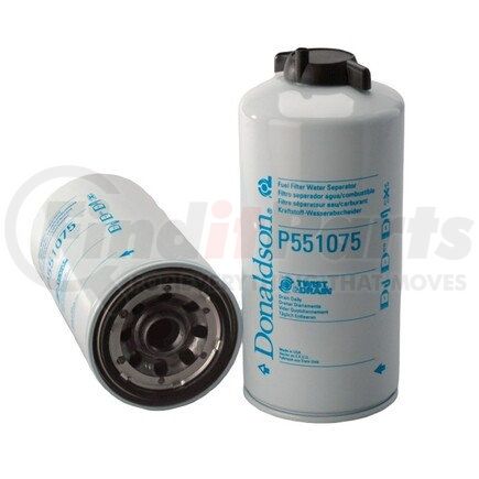 Donaldson P551075 Twist&Drain™ Fuel Filter, Water Separator Spin-On