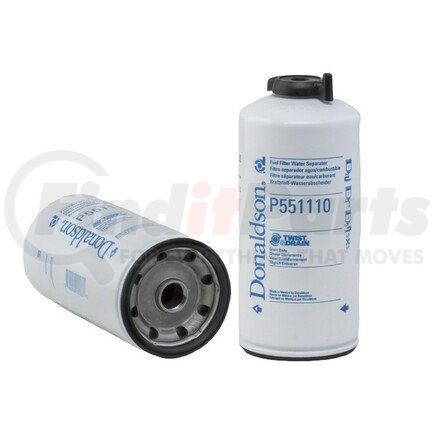 Donaldson P551110 Twist&Drain™ Fuel Filter, Water Separator Spin-On