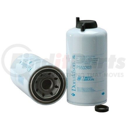 Donaldson P553203 Twist&Drain™ Fuel Filter, Water Separator Spin-On