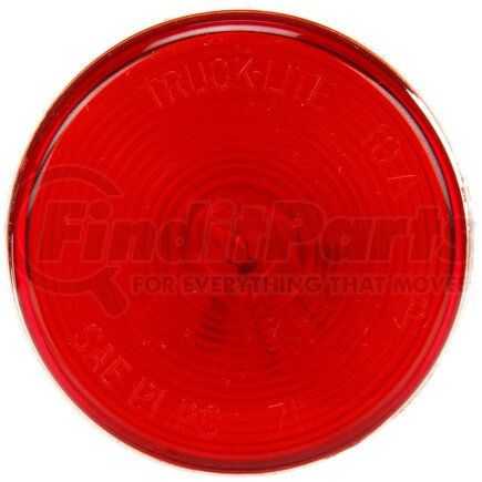 Truck-Lite 10202R 10® Series Clearance Marker Light - 2.5", Incandescent, Grommet Mount, 1 Bulb, 12V