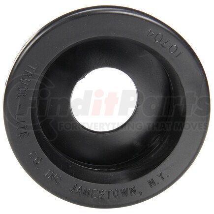 Truck-Lite 10704 Grommet - 10® Series, 2.5", Open Back, Normal Groove, PVC, Black