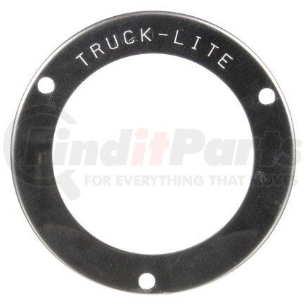 Truck-Lite 10715 10 Series Flange Cover, 2 - 1/2 In Mounts, Used In Round Shape Lights, Silver Stainless Steel