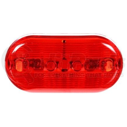 Truck-Lite 1259 Clearance/Marker Light - Signal-Stat, Incandescent, 2"X 4", Rectangular, Kit, Bracket Mount, 2 Diodes, Hardwired/Stripped-End, 12V, Red