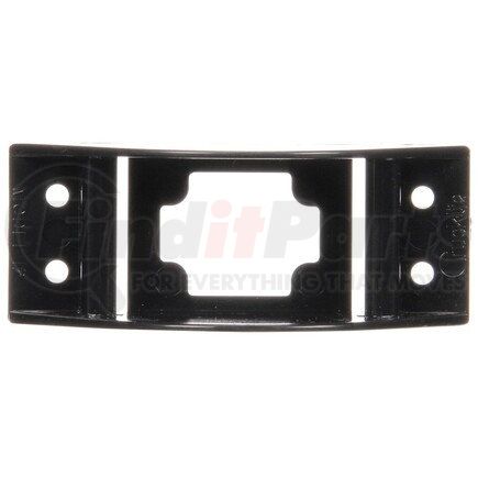 Truck-Lite 12725 12 Series, Bracket Mount, 12 Series Lights, Used In Rectangular Shape Lights, Black ABS, 4 Screw Bracket Mount