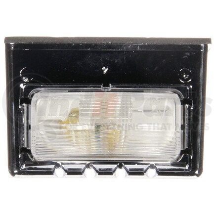 Truck-Lite 15013 15 Series, Incandescent, 1 Bulb, License Light, Rectangular, Chrome Bracket Mount, PL-10, 12V, Kit