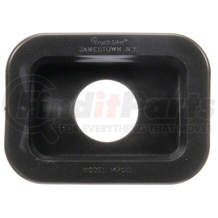 Truck-Lite 14701 Grommet - 14 Series, 2"X 3", Open Back, PVC, Black