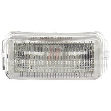 Truck-Lite 15226 15 Series, LED, 3 Diode, License Light, Rectangular, Bracket Mount, Diamond Shell, Hardwired, Female PL-10, 12V, Kit