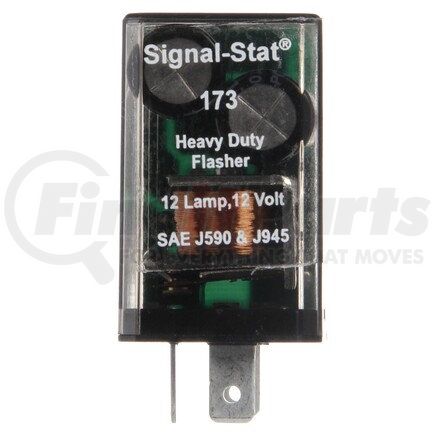 Truck-Lite 173 Flasher Module - Signal-Stat, 12 Light Electro-Mechanical, Plastic, 70-120Fpm, 12V, 3 Blade Terminals