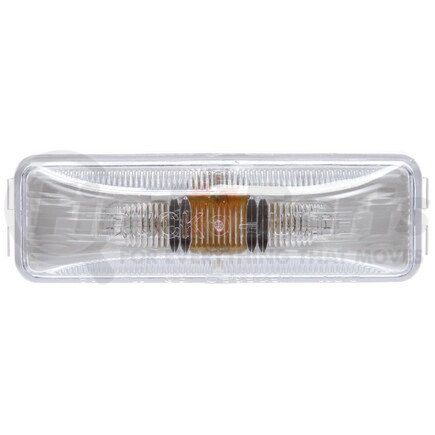 Truck-Lite 19200C 19 Series, Incandescent, 2 Bulb, Rectangular Clear, Utility Light, 19 Series Male Pin, 12V