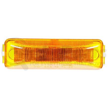 Truck-Lite 19275Y 19 Series, LED, Yellow Rectangular, 6 Diode, Marker Clearance Light, PC, 19 Series Male Pin, 12V