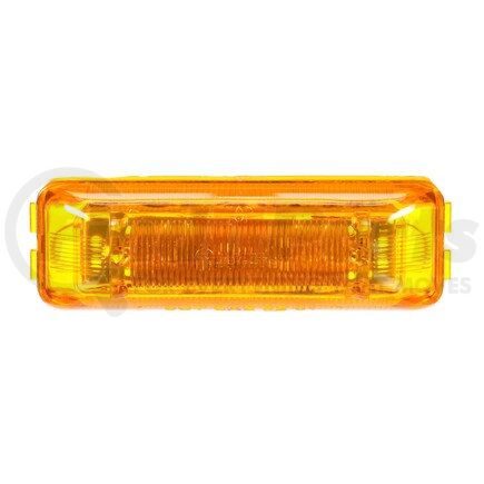 Truck-Lite 19350Y 19 Series, LED, Yellow Rectangular, 4 Diode, Marker Clearance Light, P2, Fit 'N Forget M/C, 12V