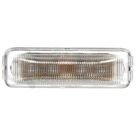 Truck-Lite 1961 Signal-Stat, LED, Clear/Red Rectangular, 4 Diode, Marker Clearance Light, P2, 19 Series Male Pin, 12V