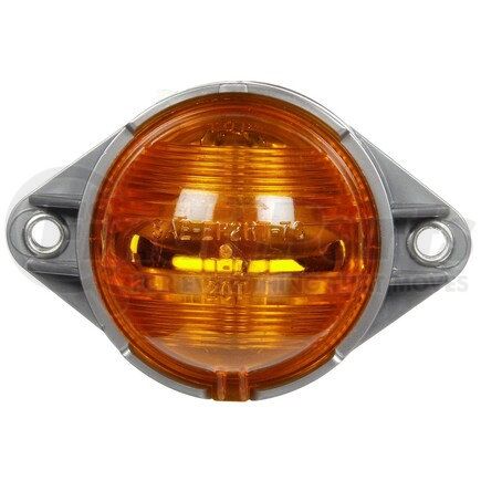 Truck-Lite 20309Y Incandescent, Yellow Round, 1 Bulb, Side Turn Signal, Bracket Mount, Hardwired, .180 Bullet, 12V, Kit