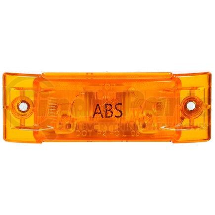 Truck-Lite 21210Y Super 21, ABS, Incandescent, Yellow Rectangular, 1 Bulb, Marker Clearance Light, PC, 2 Screw, Super 21 Plug, 12V