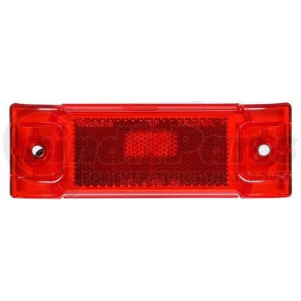 Truck-Lite 21501R Clearance/Marker Light - Super 21® Series, Incandescent, 2 Screw, Kit, Reflectorized, Super 21 Plug / .180 Bullet, 1 Bulb, 12V, Red