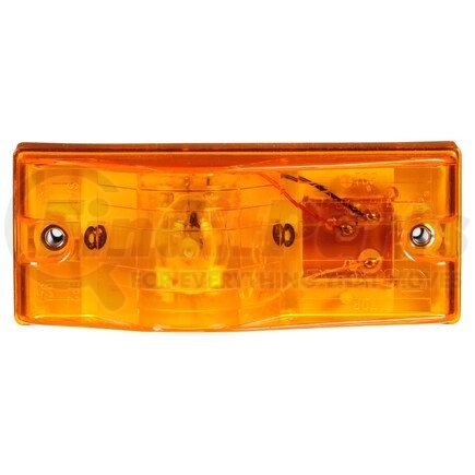 Truck-Lite 22006Y 22® Series, 1 Bulb, Side Turn, 2" x 6" Rectangular, 2 Screw Mount, PL-3, PC, Yellow