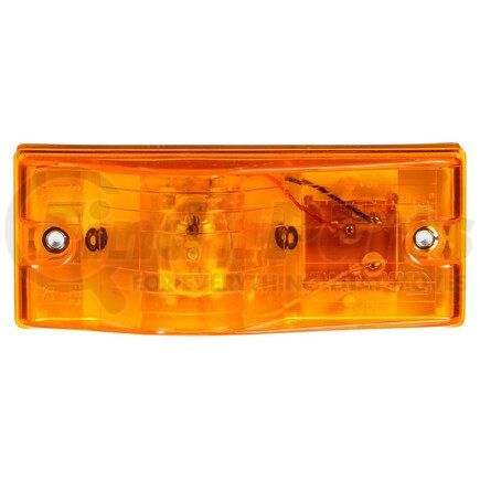 Truck-Lite 22202Y Side Turn Signal Light - 2"x6" Rectangular, 2-Screw Mount, 12V, Yellow