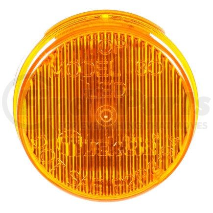 Truck-Lite 30250Y LED Clearance/Marker Light - 30® Series, Grommet Mount, 2 Diodes, Fit 'N Forget M/C, 12V, Yellow